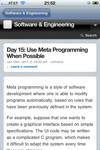 Software&Engineering screenshot 2