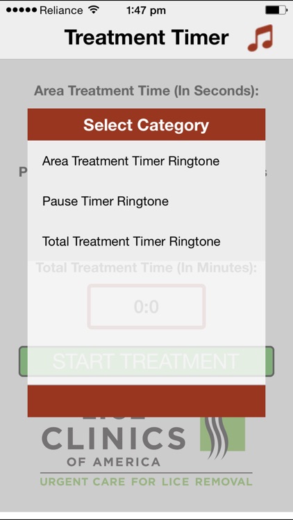 LCOA - Treatment Timer