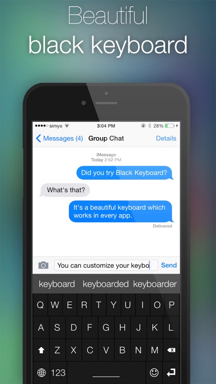 Black Keyboard - Background Photo