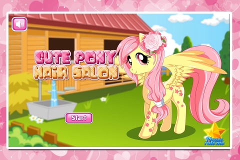 Cute pony hair salon screenshot 3