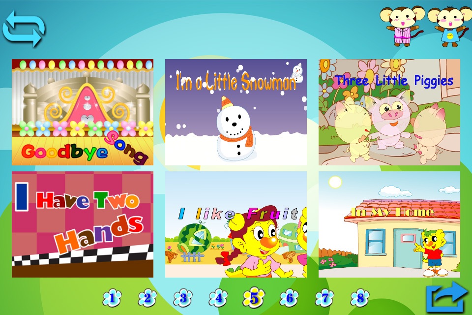 Animation songs for children D screenshot 4