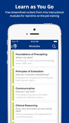 Game screenshot Preceptor Training: Core Concepts for Clinical Preceptors & Faculty mod apk