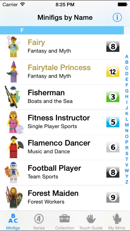 MyMinis - Lego Minifig Collector with Touch Guide screenshot-4