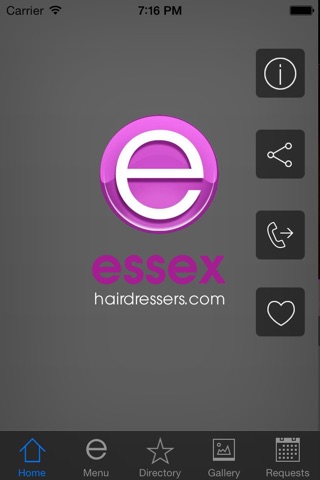 Essexhairdressers.com screenshot 2