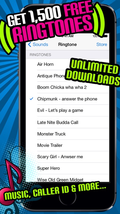 1500 Free Ringtones! - Music, Sound Effects, Funny alerts and caller ID tones