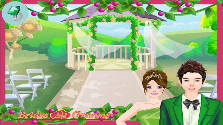 Bride and Groom - Fun wedding dress up and make up game with brides and grooms for kids