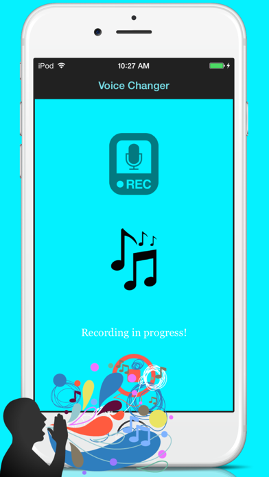 Voice Changer - Change the pitch of your Music and talk like a man or woman Screenshot 1