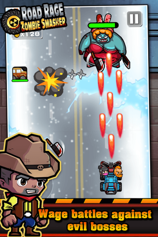 Road Rage: Zombie Smasher screenshot 2