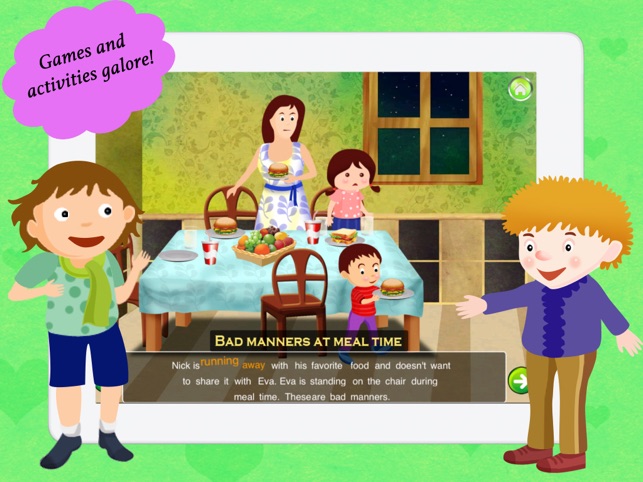 Book of Manners by for Children by Story Time for Kids(圖2)-速報App