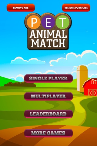 Pet Anima Match - The Tapped Out Animal Village Matching Mania HD screenshot 2
