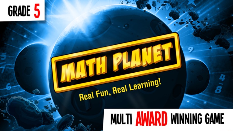 5th Grade Math Planet - Fun math game curriculum for kids screenshot-0