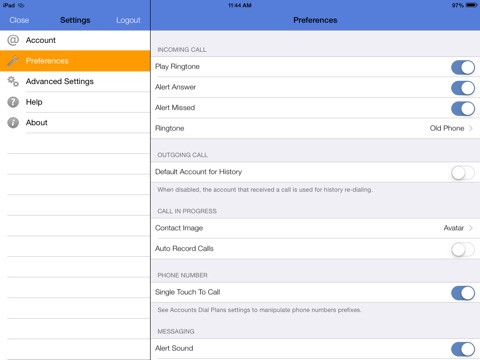 MTS Mobile Communicator for iPad screenshot 3