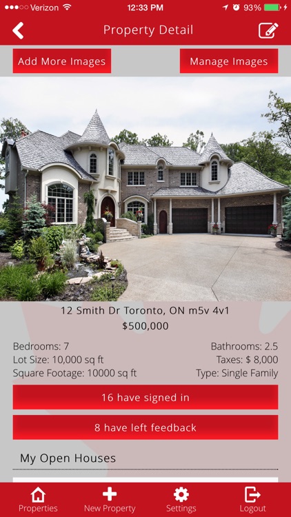 AM Open House - Canada - Simple and Efficient app for Open Houses screenshot-3