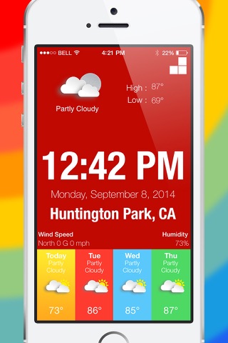 CloWeather for iOS 8 screenshot 4