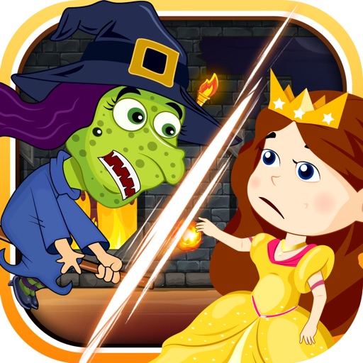 Good Beautiful Princess Battle - Evil Ugly Witch Classic Revenge Paid Icon