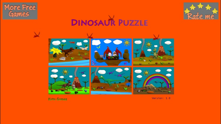 Cartoon Dinosaur Puzzle