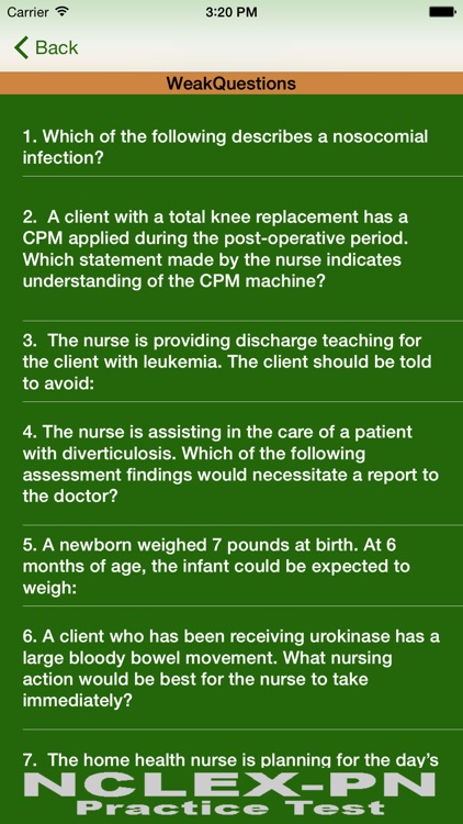 NCLEX PN MOCK FREE screenshot-4