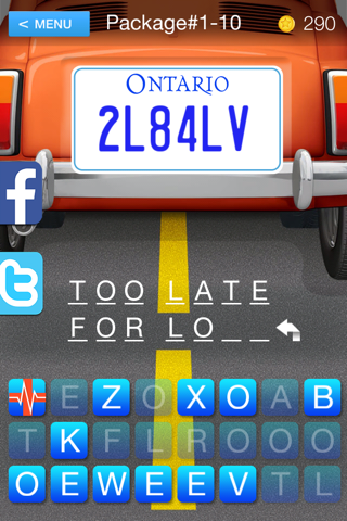 Guess the Plate - The Vanity License Plate Game screenshot 4