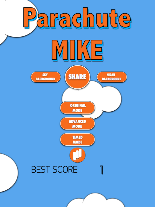 ‎Parachute Mike Screenshot