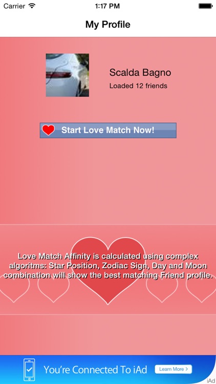 Love Match! Test Zodiac Sign Affinity Today with Facebook friends