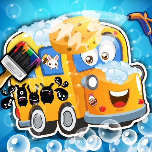 Baby School Bus Wash iOS App