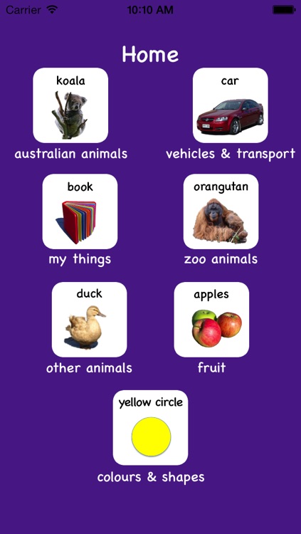 Australian Baby & Toddler Flash Cards