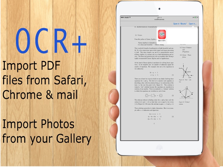 OCR+ - Image to text converter, PDF documents to text
