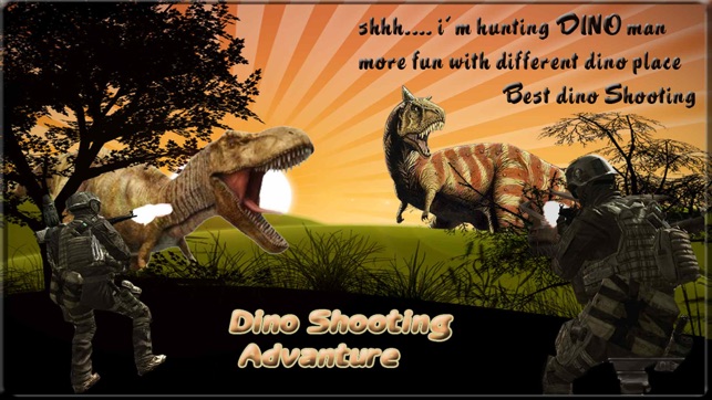 Dino Shooting Adventure In Jungle And De