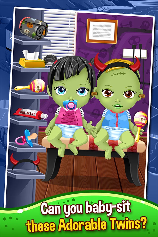 Monster Mommy's Newborn Pet Doctor - my new born baby salon & mom adventure game for kids screenshot 3