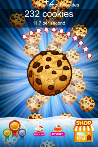 Cookie Tapper Collector - Chocolate Chip Kuki Clicker Jam screenshot 2