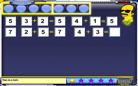 Common Core Math Gadgets Kinder screenshot 2