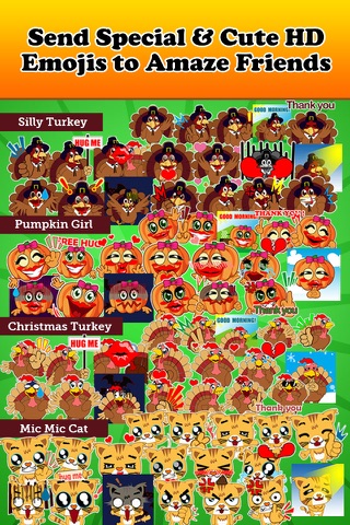Emoji Kingdom - Christmas Turkey Emoticons screenshot 2