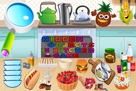 Hidden Objects in Kitchen Game screenshot 4