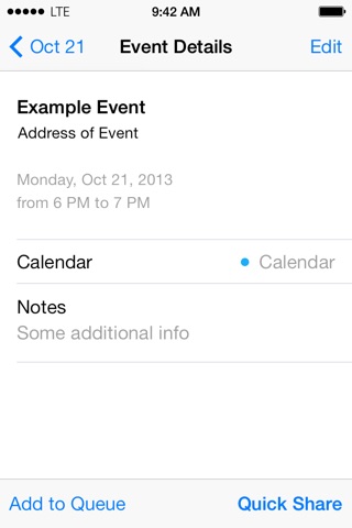 ShareCal - Easy Calendar Event Sharing via Email, iMessage and AirDrop screenshot 4