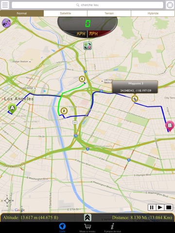 Screenshot #4 pour conduite Route Finder