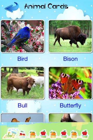 Norwegian - English Voice Flash Cards Of Animals And Tools For Small Children screenshot 2