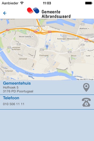 Gemeente Albrandswaard screenshot 3