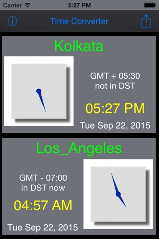 Time Converter Two Zone screenshot 3