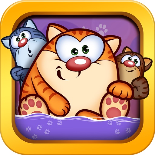 Epic Cat Blast! Mania - Puzzle Jelly games for kids HD Edition for free Icon