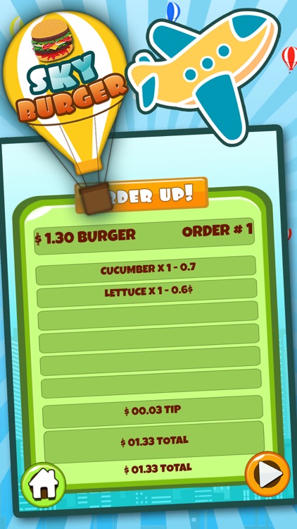 Sky Burger Mania Restaurant : Sky High Burger Tower a Burger maker game screenshot-4
