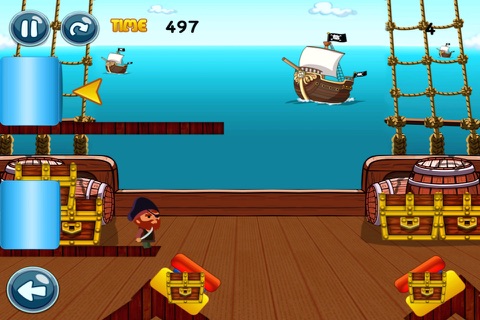 Pirate King Treasure Ship Jumper - Board Maze Island Runner PRO screenshot 3