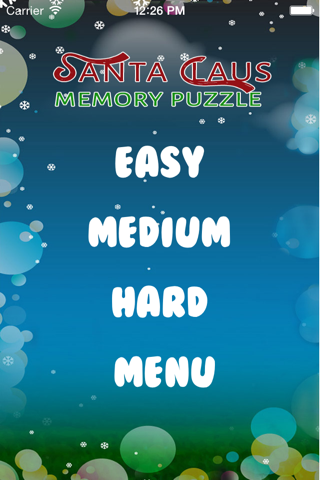 Santa Claus Memory Puzzle screenshot 4