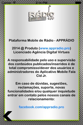 Rádio Fala Cid Jr screenshot 3