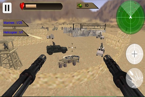 Helicopter Desert Action - Air Heli Gunship Strike screenshot 2