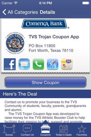 TVS Trojan Coupon App screenshot 4