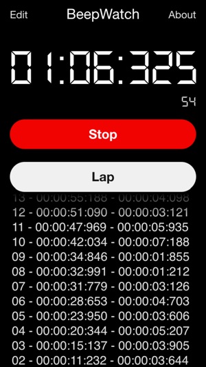 BeepWatch LITE - Beeping Circuit Training Interval Stopwatch(圖4)-速報App