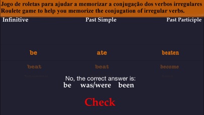 How to cancel & delete iRRegular Verbs - Português Inglês - English Portuguese Free from iphone & ipad 2