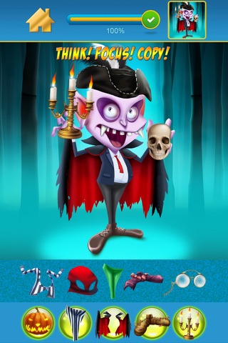 My Scary Little Zombies And Monsters Draw and Copy Game Free Game screenshot 3