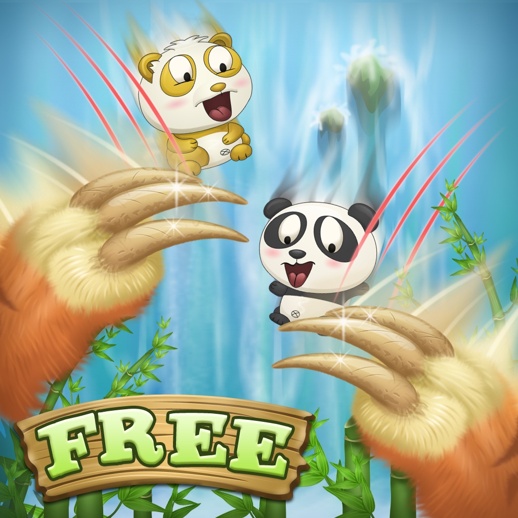 Baby Pandas Fall Free - Addictive Animals Falling Game