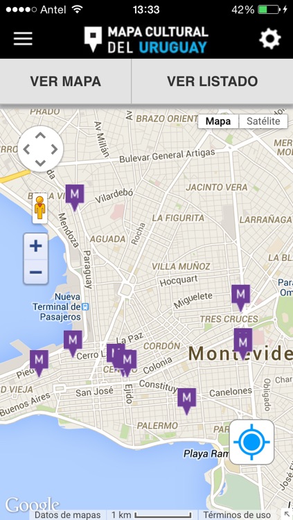 Mapa Cultural del Uruguay